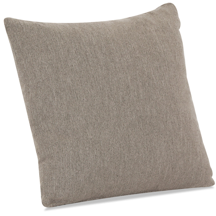Coussin décoratif  en chenille - Milo étain