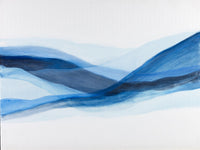 Œuvre d’art murale Giant Art « Baleine » 72 x 54
