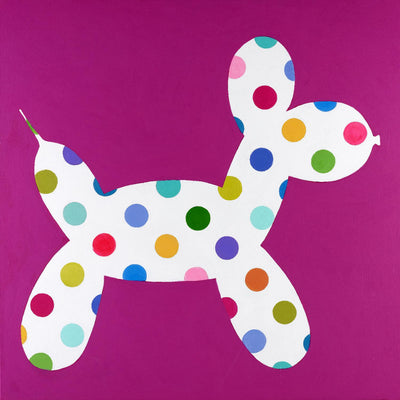 "Dottie" Giant Art 72x72 Wall Art