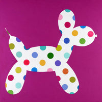 Œuvre d’art murale Giant Art « Dottie » 54 x 54