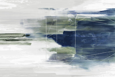 "Fading Forms" Giant Art 84x54 Wall Art