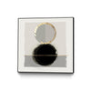 Œuvre d'art murale sur toile encadrée noire « Dream Life Inspired I » 20 x 20