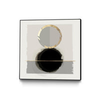 Œuvre d'art murale sur toile encadrée noire « Dream Life Inspired I » 20 x 20