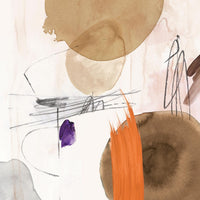 Œuvre d’art murale Giant Art « Velvet At Dusk Ii » 72 x 72