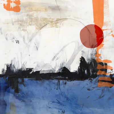 "Midnight Rise I" Giant Art 72x72 Wall Art