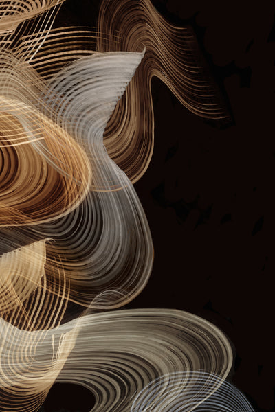 "Smokey Lines" Giant Art 72x48 Wall Art