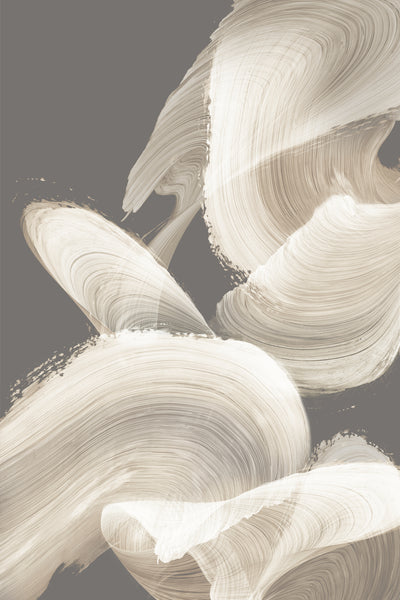 "Evolution Of White" Giant Art 72x48 Wall Art