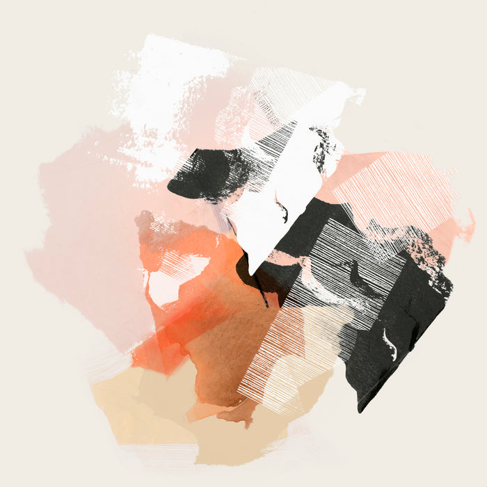 Œuvre d’art murale Giant Art « New Dawn I » 54 x 54