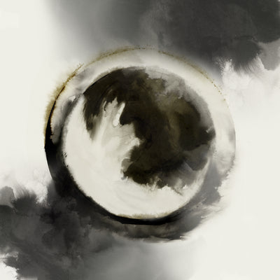 "Smokey Circumference" Giant Art 54x54 Wall Art