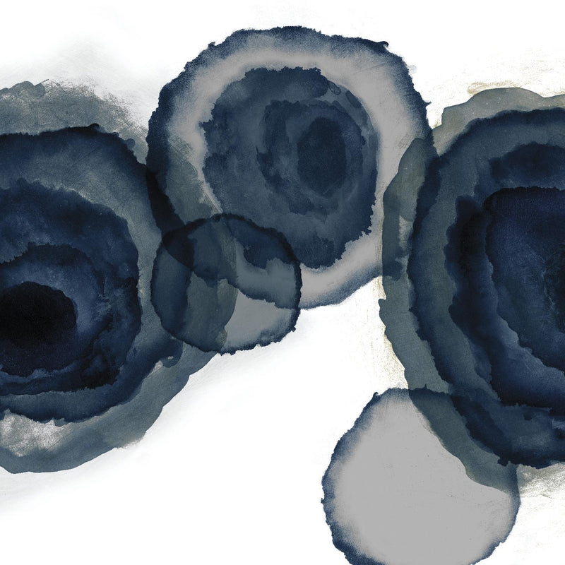 Œuvre d’art murale Giant Art « Blotted Ink Ii » 54 x 54 Brick