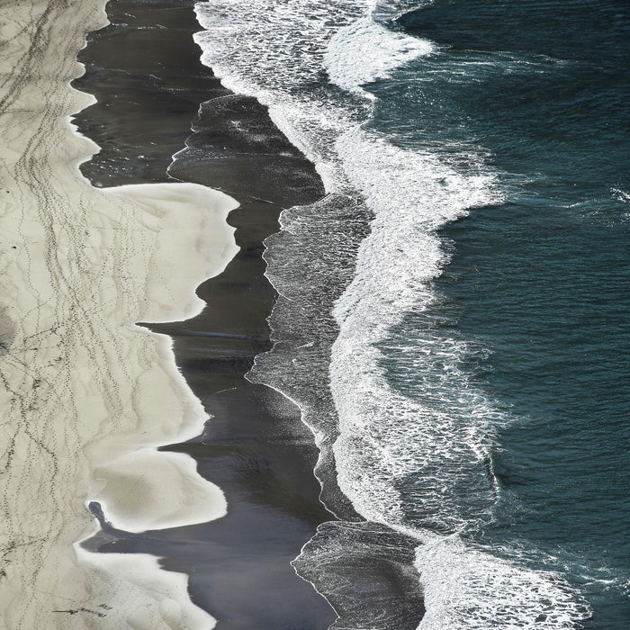 Œuvre d’art murale Giant Art « Molenaar - Running Waves » 54 x 54