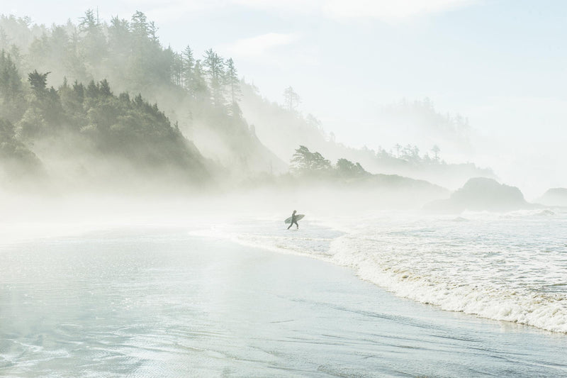 Œuvre d’art murale Giant Art Suhrie - Catching « The Morning Surf » 72 x 48