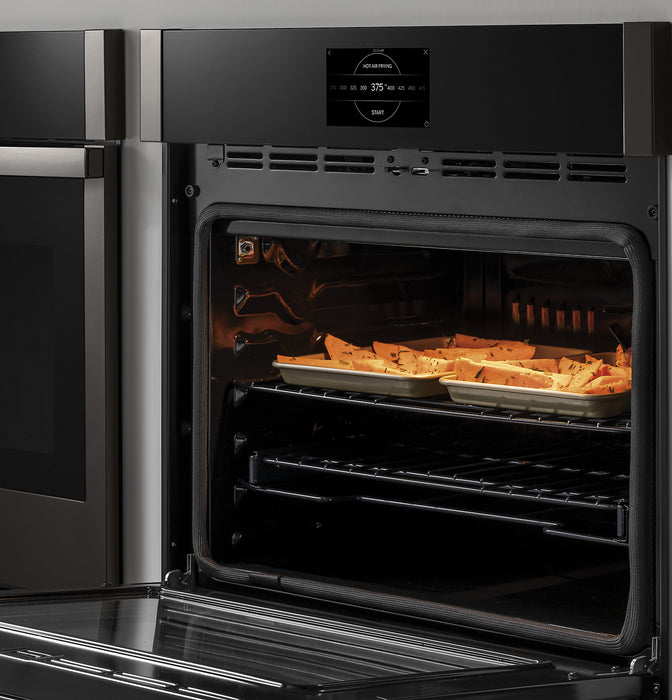 Four mural double électrique Profile de 10 pi³ et de 30 po avec convection européenne véritable - acier inoxydable - PTD7000SNSS