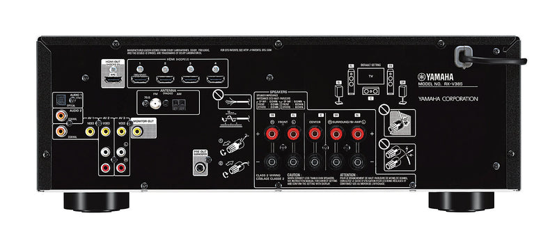 Récepteur AV Yamaha RX-V385 à 5.1 canaux 