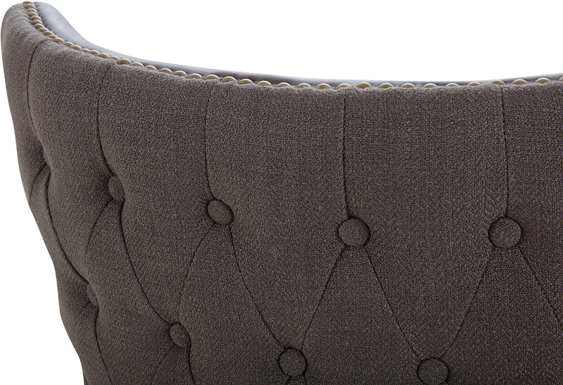 Chaise de salle à manger Shea, ensemble de 2 – brune