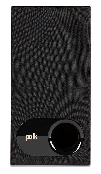 Barre de son à 2.1 canaux POLK avec DolbyMD Digital, DTS Virtual:XMC et caisson d’extrêmes graves sans fil (Signa S2) 