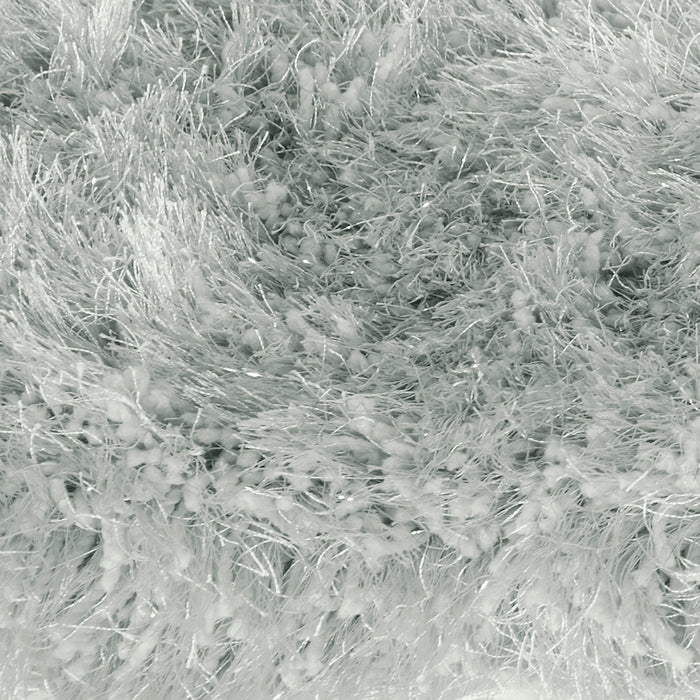 Carpette Sparkle bleu-vert à poil long – 8 pi x 10 pi