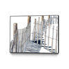 Œuvre d'art murale sur toile encadrée noire « Shadows Of Paradise » 24 x 18