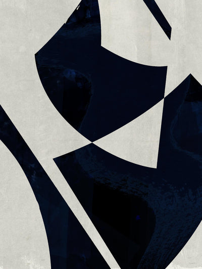 "Black Machine I" Giant Art 72x54 Wall Art