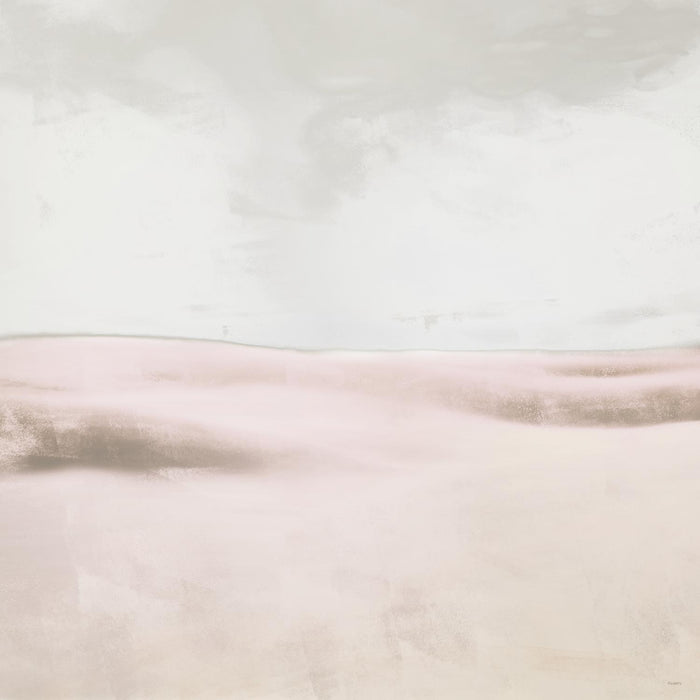 Œuvre d’art murale Giant Art « Blush Balance I » 72 x 72