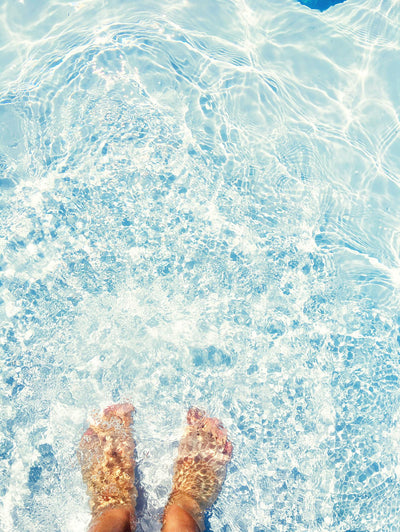"Relaxed Feet" Giant Art 72x54 Wall Art