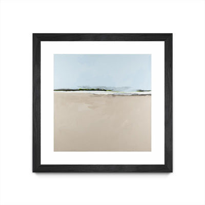 "Simply Stated" Matted and Framed Black 30x30 Wall Art