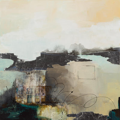 "Around The Corner" Giant Art 54x54 Wall Art
