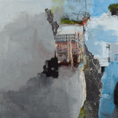 "Living On The Edge" Giant Art 72x72 Wall Art