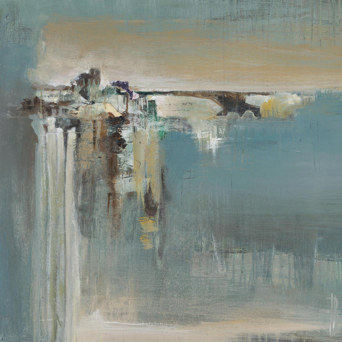 Œuvre d’art murale Giant Art « Fragmented Fields » 72 x 72