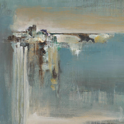 "Fragmented Fields" Giant Art 54x54 Wall Art