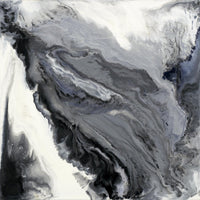 Œuvre d’art murale Giant Art « Approaching » 72 x 72