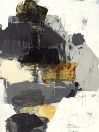 Œuvre d’art murale Giant Art « Monochrome Manta I » 72 x 54