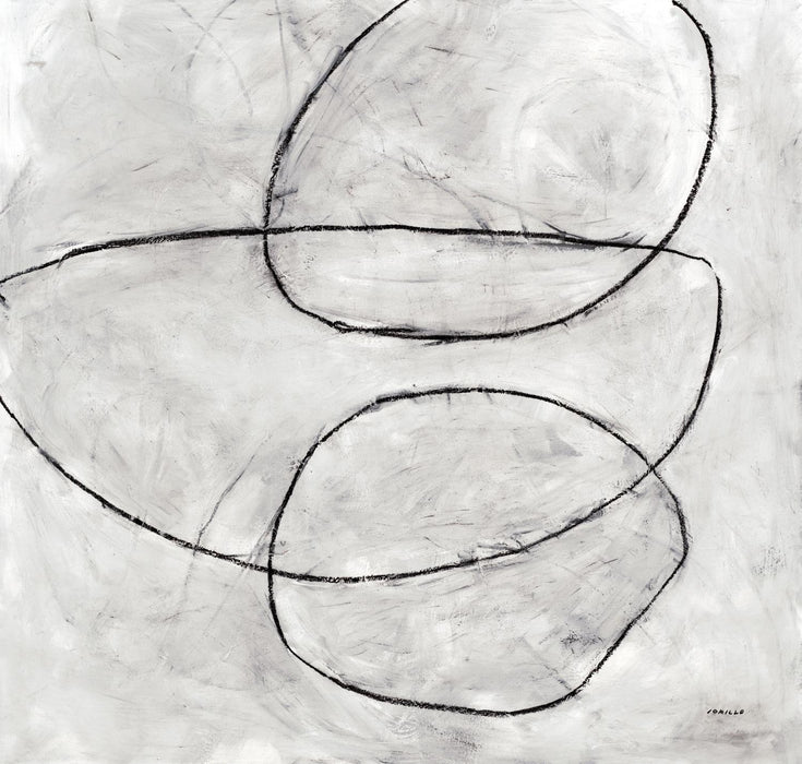 Œuvre d’art murale Giant Art « Balance Perspective » 54 x 54
