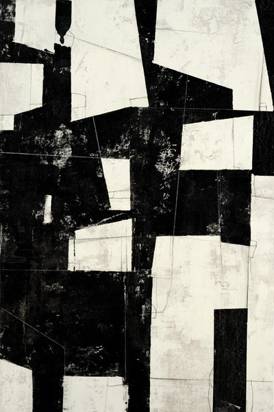 "Arrangement I" Giant Art 84x54 Wall Art