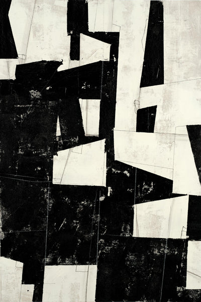 "Arrangement Ii" Giant Art 84x54 Wall Art