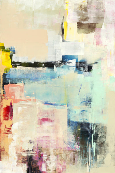 "Escape Route Ii" Giant Art 84x54 Wall Art
