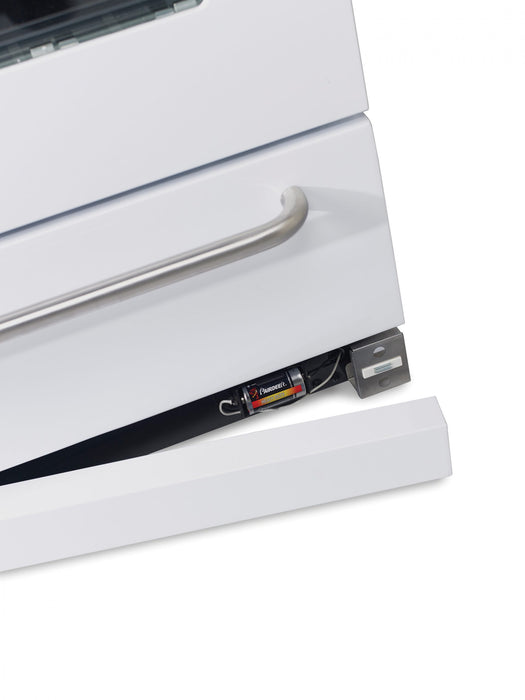 Cuisinière au gaz propane Hors réseau par Unique de 24 po avec allumage à pile - UGP-24G OF1 W