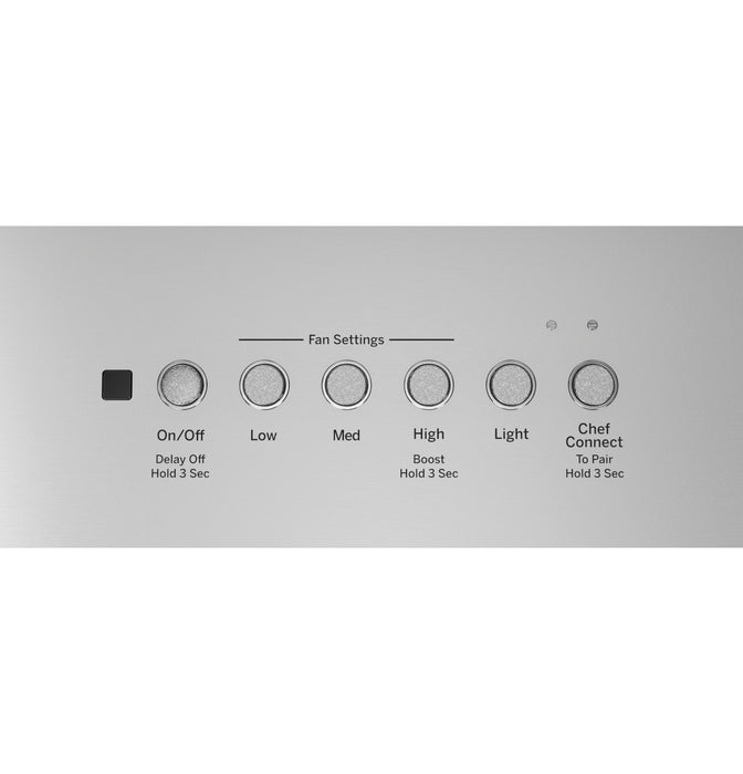 Hotte de cuisinière encastrée personnalisée GE de 20 po - UVC7300SLSS