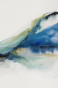 Œuvre d’art murale Giant Art « Abstract Terrain Iv » 72 x 48