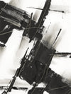 Œuvre d’art murale Giant Art « Diagonal Matrix I » 72 x 54