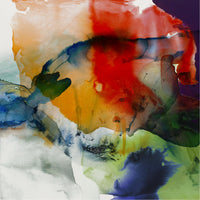 Œuvre d’art murale Giant Art « Vibrant Terrain I » 54 x 54