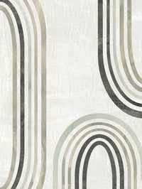 Œuvre d’art murale Giant Art « Modern Arc In Color I » 72 x 54