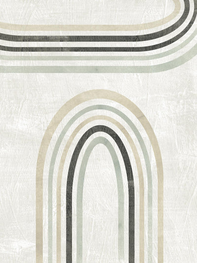"Modern Arc In Color Iii" Giant Art 72x54 Wall Art