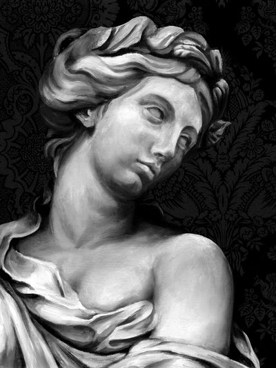 "Ornate Sculpture I" Giant Art 72x54 Wall Art