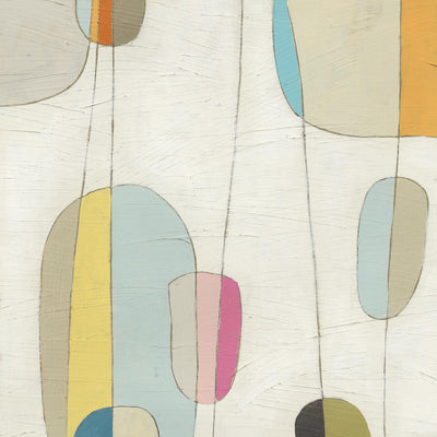 "Molecular Motion Iv" Giant Art 54x54 Wall Art