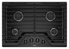 <html>Surface de cuisson à gaz Whirlpool 30 po avec grille en fonte à charnières EZ-2-Lift<sup>MC</sup> - WCG55US0HB</html>