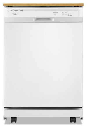 Whirlpool Heavy-Duty Tall-Tub Portable Dishwasher - WDP370PAHW|Lave-vaisselle portatif robuste Whirlpool à cuve haute - WDP370PAHW|WDP370HW