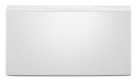 Piédestal avec rangement Whirlpool de 15,5 po pour laveuse et sécheuse à chargement frontal - WFP2715HW