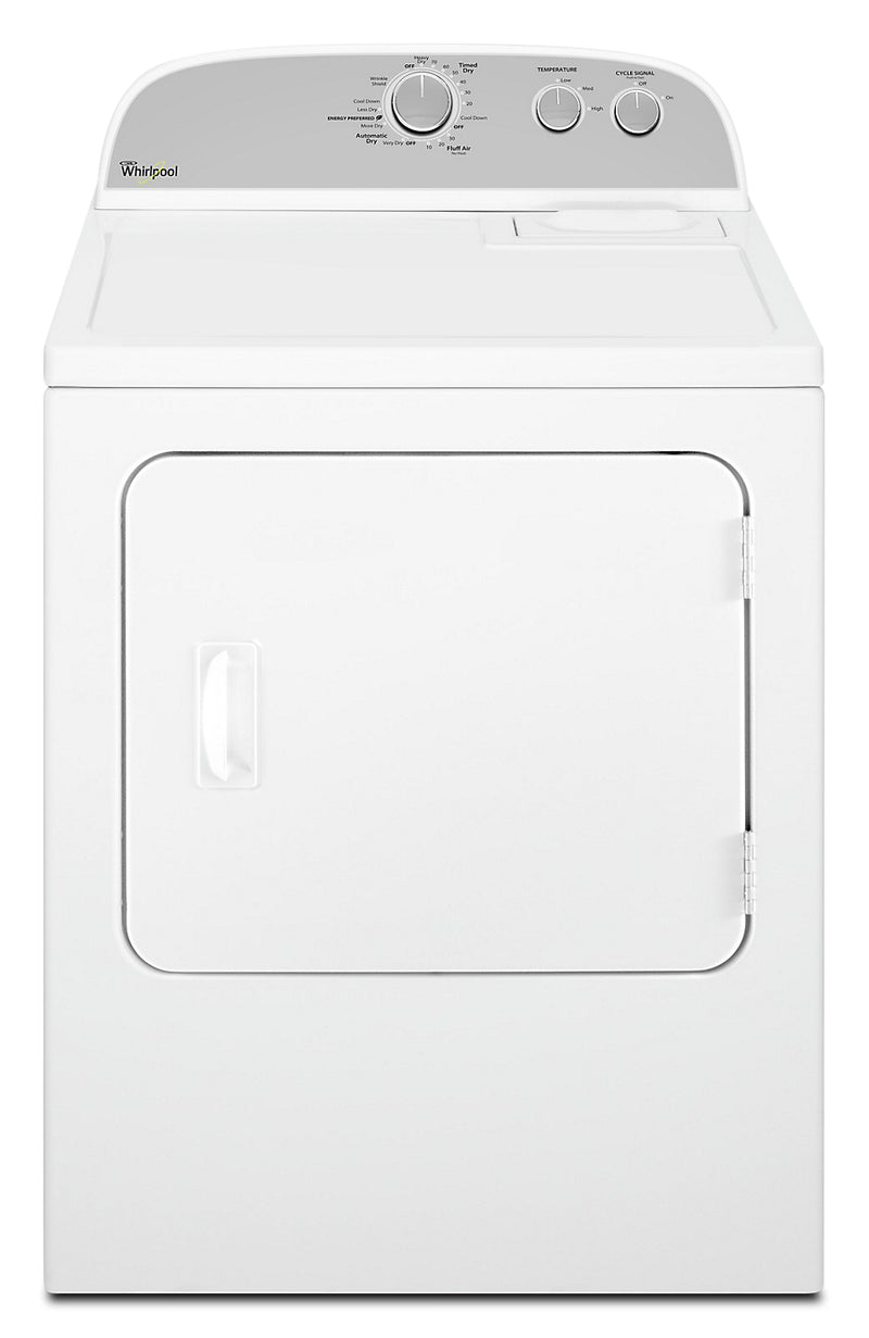 Whirlpool 7.0 Cu. Ft. Gas Dryer - WGD4815EW|Sécheuse à gaz Whirlpool de 7 pi3 - WGD4815EW|WGD4815W