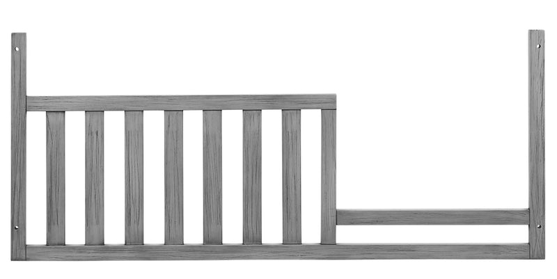Willowbrook Guard Rail - {Traditional} style Bed Rails in Graphite Grey {Solid Woods}